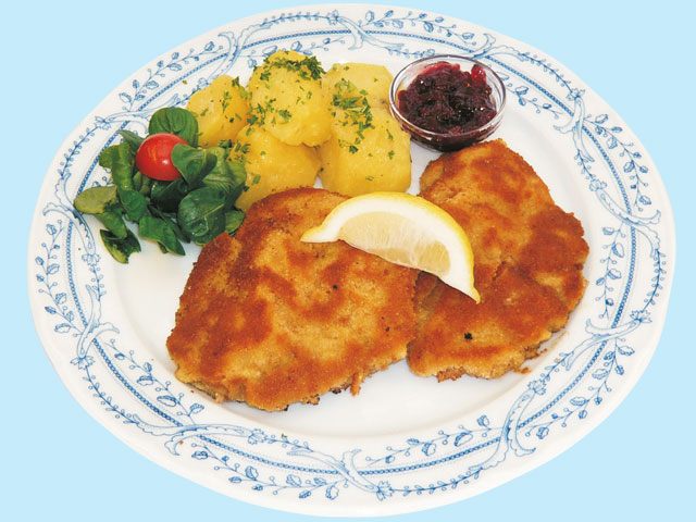 Wiener Schnitzel Vom Kalb Mit Kartoffelsalat